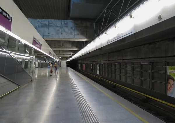 Estação de metrô de Paterstern em Viena — Fotografia de Stock