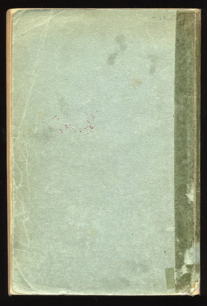 Ένα Βιβλίο Πράσινο Χαρτόνι Καλύπτουν Πάνω Από Μαύρο Φόντο — Φωτογραφία Αρχείου