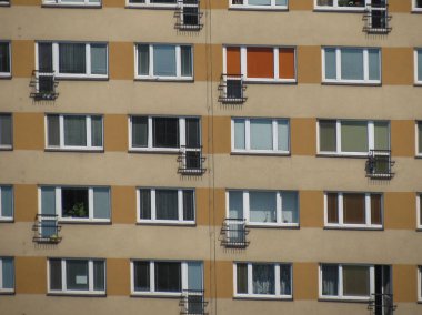 Genel Sovyet mimarisi - bir cephe detay