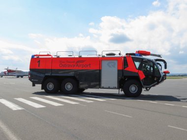 İtfaiye van Ostrava taksi yolda