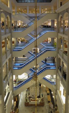 Copenhagen, Danimarka - yaklaşık Ağustos 2017: Illum alışveriş Galerisi