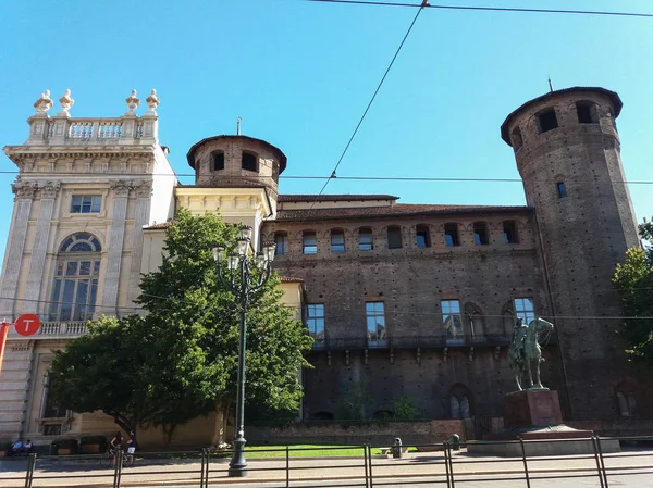 Piazza Castello i Torino - Stock-foto