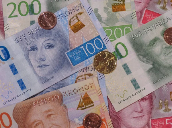 İsveç Kronu banknot ve madeni paralar (Sek), İsveç para birimi