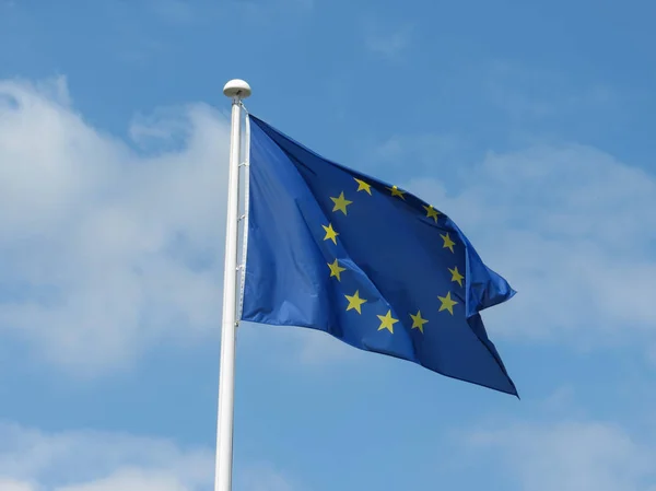 Bandera de la Unión Europea (UE) ) — Foto de Stock