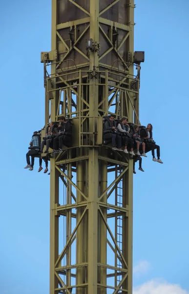 Kodaň Dánsko Cca Srpna 2017 Tivoli Gardens Slavný Zábavní Park — Stock fotografie