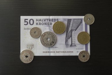 Danimarka Kronu banknot ve madeni paralar (Dkk), para birimi Danimarka