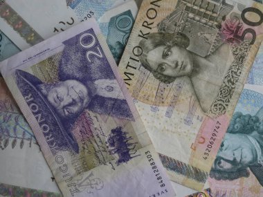 İsveç Kronu banknot para (Sek), İsveç para birimi