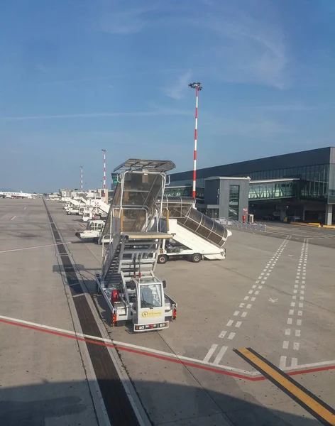 ORIO AL SERIO, BERGAMO, ITALY - CIRCA JULY 2016: Orio al Serio airport