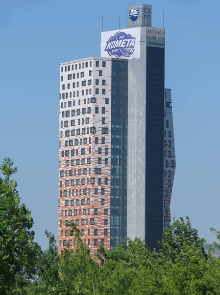 Brno Republika Czeska Circa Maja 2017 Tower Obecnie Najwyższy Budynek — Zdjęcie stockowe