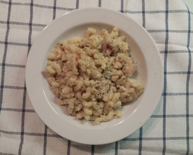 Tofu makarna, makarna peynir vegan alternatif