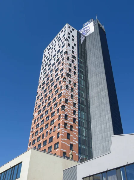 Brno República Checa Circa Maio 2017 Torre Atualmente Edifício Mais — Fotografia de Stock