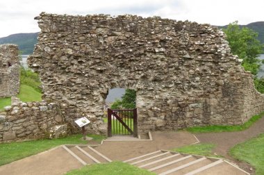 Urquhart Castle, Loch Ness Gölü, İskoçya