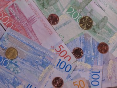 İsveç Kronu banknot ve madeni paralar (Sek), İsveç para birimi