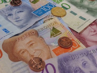 İsveç Kronu banknot ve madeni paralar (Sek), İsveç para birimi
