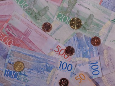 İsveç Kronu banknot ve madeni paralar (Sek), İsveç para birimi