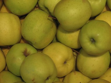 yeşil elma (Malus domestica) meyve vejetaryen yemek