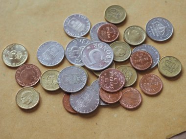 İsveç Kronu sikke para (Sek), İsveç para birimi