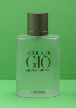 Paris, Fransa - Mayıs 2017 yaklaşık: Armani Acqua di Gio eau de toilette, herdem yeşil çok satan dünya çapında parfüm