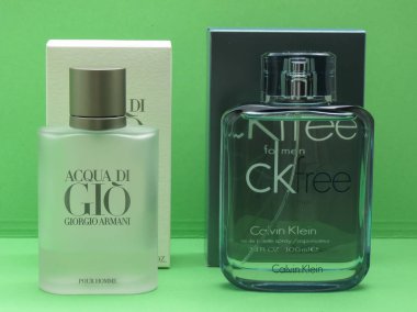 CK ve Armani eau de toilette
