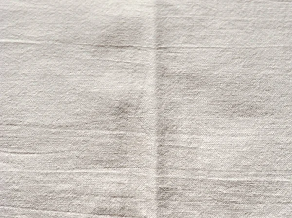 Texture Tissu Blanc Cassé Utile Comme Fond — Photo