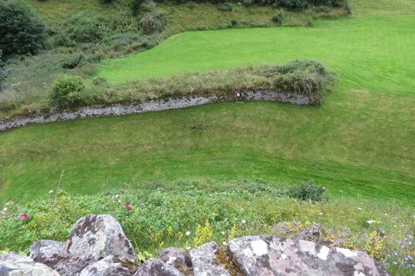 Urquhart Castle Loch Ness Gölü Skoçya — Stok fotoğraf