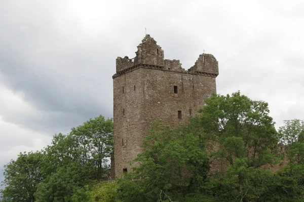 Urquhart Castle Jezero Loch Ness Skotsko — Stock fotografie