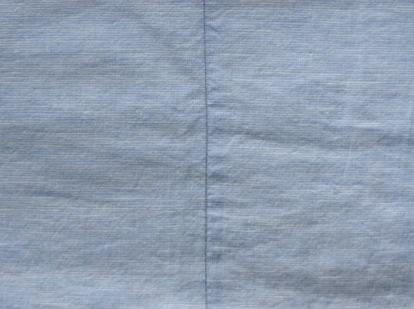 Texture Tissu Coton Bleu Clair Utile Comme Fond — Photo