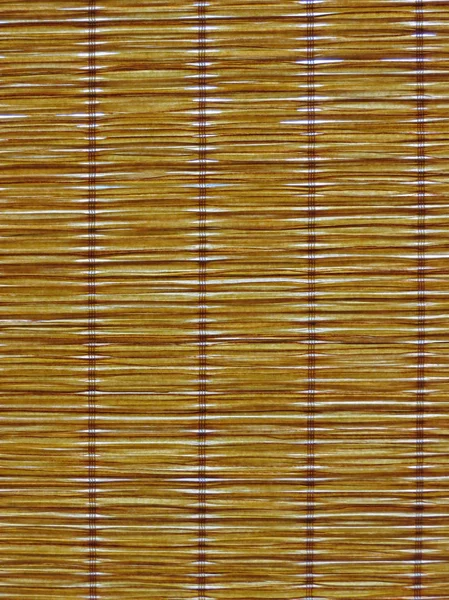 Бежевый бамбуковый занавес текстура фона — стоковое фото