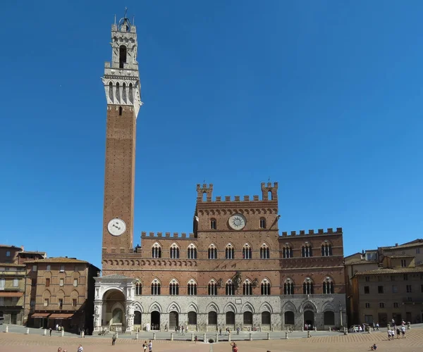Town Hall in Siena — Stock Photo, Image