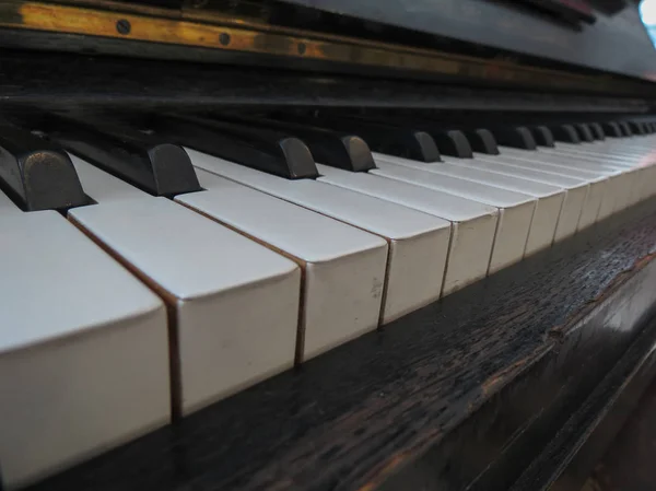 Клавиатура Фортепиано Фортепиано — стоковое фото
