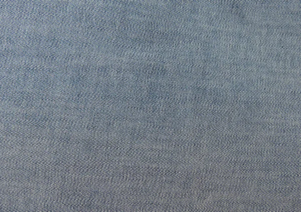 Blå Jeans Denim Tyg Textur Användbar Som Bakgrund — Stockfoto