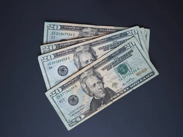 Dollar Biljetten Geld Usd Currency Van Verenigde Staten — Stockfoto