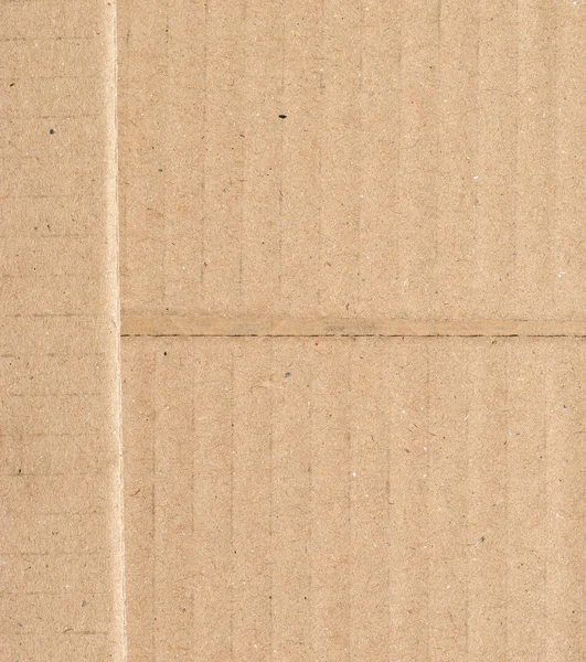 Beige Corrugated Cardboard Surface Useful Background — Stock Photo, Image