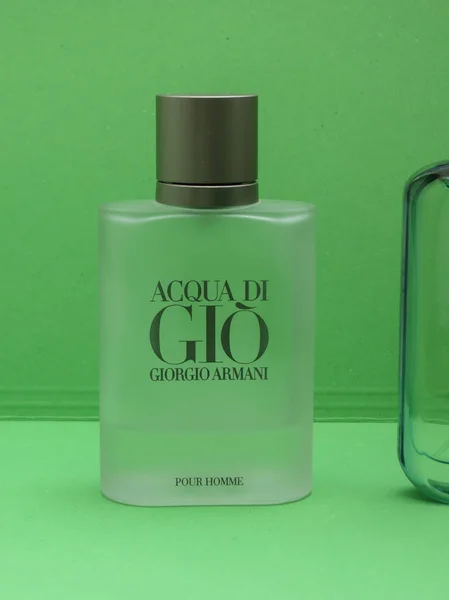 Paris Frankrijk Circa Mei 2017 Armani Acqua Gio Eau Parfum — Stockfoto