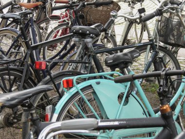 Copenhagen, Danimarka - yaklaşık Ağustos 2017: bisiklet aka bisiklet veya döngü