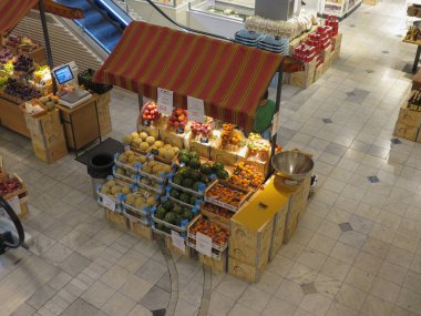 Copenhagen, Danimarka - yaklaşık Ağustos 2017: Illum alışveriş Galerisi