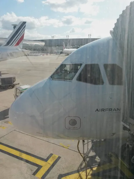 París Francia Circa Mayo 2015 Air France Airbus A320 Listo —  Fotos de Stock