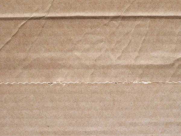 Beige Corrugated Cardboard Texture Useful Background — Stock Photo, Image