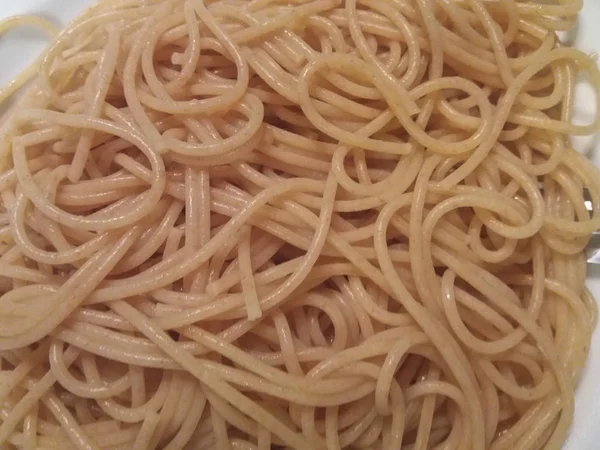 Špagety Těstoviny Tradiční Italské Jídlo Misce — Stock fotografie