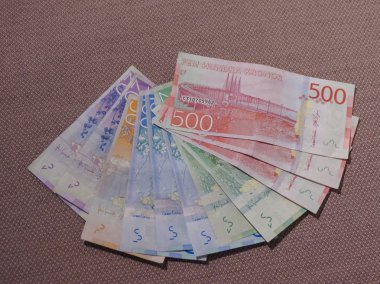İsveç Kronu banknot para (Sek), İsveç para birimi