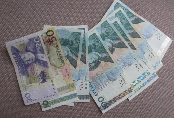 瑞典克朗纸币货币 Sek 瑞典货币 — 图库照片