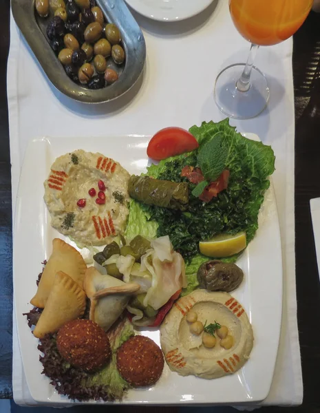 Libanesisches vegetarisches Gericht — Stockfoto