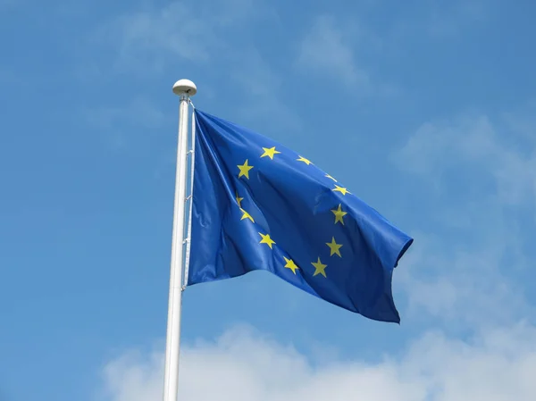 Bandeira da União Europeia (UE ) — Fotografia de Stock