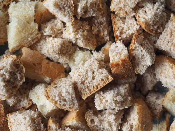 Brot Grundnahrungsmittel Aus Einem Teig Aus Mehl Und Wasser Durch — Stockfoto