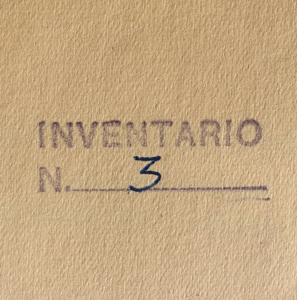 Inventaire n 3 — Photo