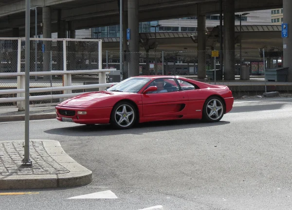 Ferrari rojo F355 coche — Foto de Stock