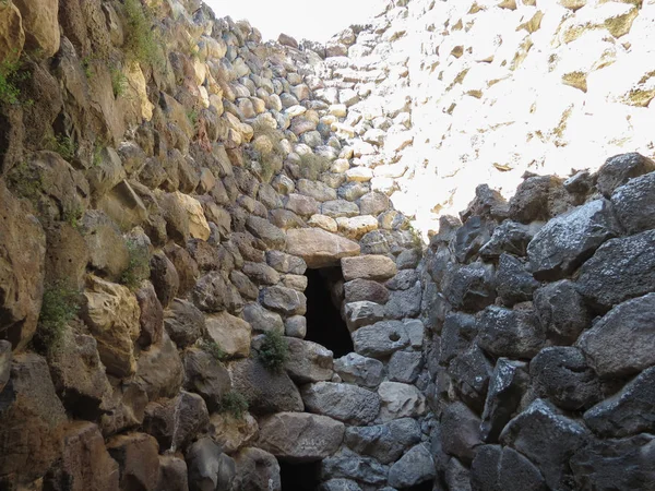 Su Nuraxi - Barumini nuraghe megye — Stock Fotó