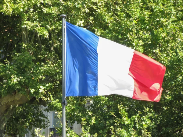 Frankrikes flagga — Stockfoto