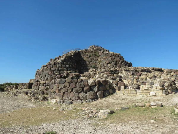 Su Nuraxi - Barumini nuraghe — Foto de Stock