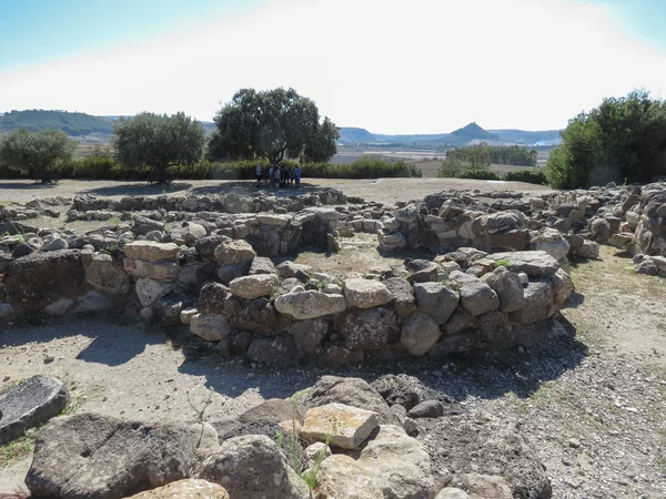 Su Nuraxi - Barumini Nuraghe — Stok fotoğraf